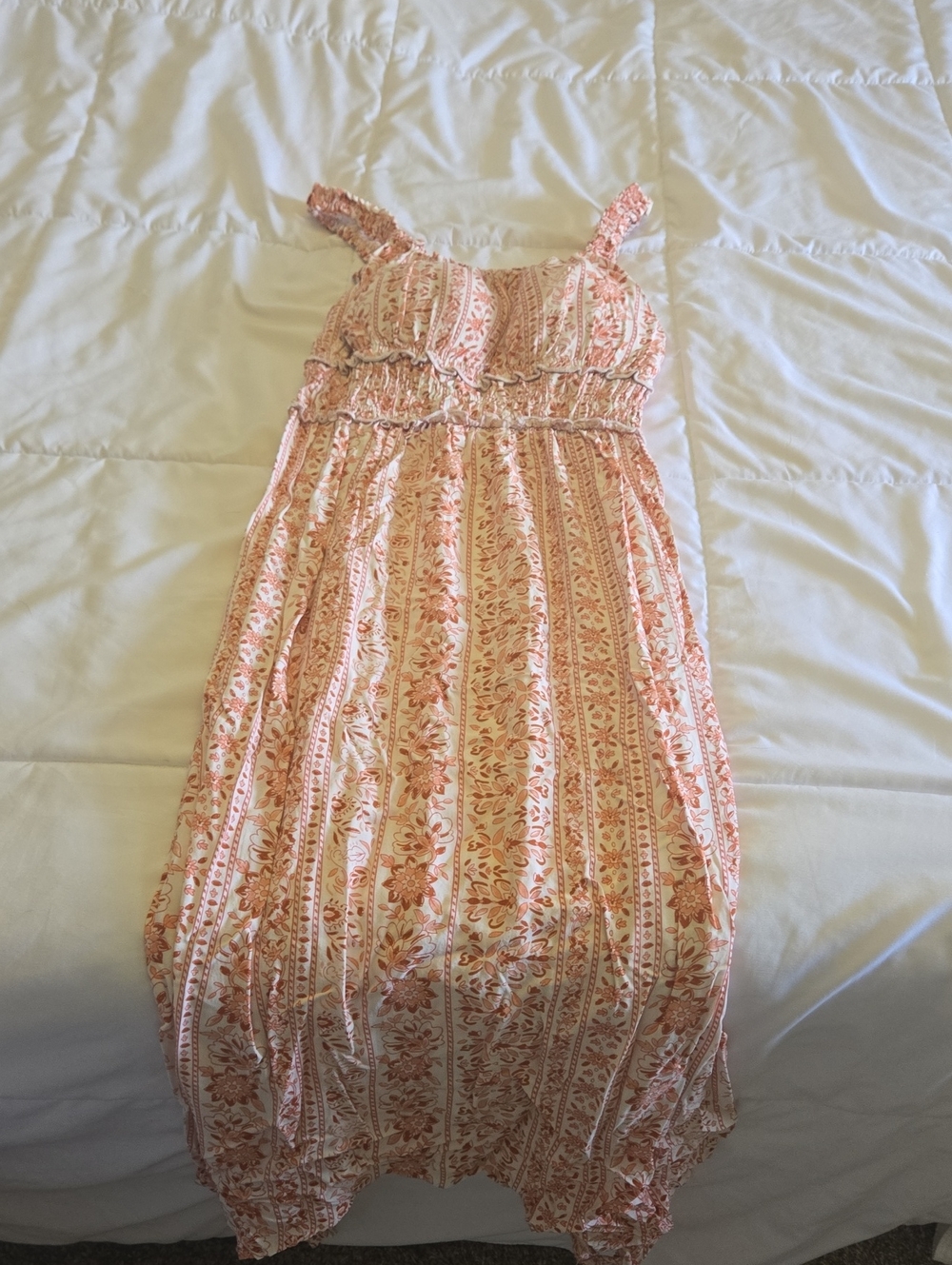 Pink Floral Sundress